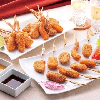 神戸 串乃家 串揚げセット  ／セット・詰め合わせ 豚肉 精肉・肉加工品 食品 敬老の日 プレゼント ギフト お彼岸 お供え 秋 送料無料 取り寄せ グルメ 産地直送 センター スイーツ お菓子 高級 ご飯 食品 飲料 おかず つまみ おやつ
