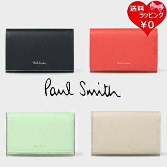 【無料ラッピング】 ポールスミス Paul Smith 名刺入れ サプルレザー レディースブランド 正規品 新品 ギフト プレゼント 人気 おすすめ 誕生日 記念日 クリスマス 送料無料 psm522370