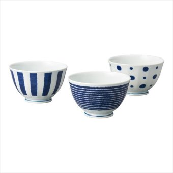 波佐見焼 藍玉 軽量お好み丼トリオ 53017  内祝 内祝い お祝 御祝 記念品 出産内祝い プレゼント 快気祝い 粗供養 引出物