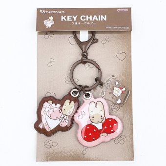 サンリオ マロンクリーム 3連キーホルダー レトロ サンリオキャラクターズ5 Sanrio