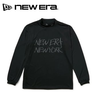 ニューエラ ゴルフ 長袖 モックネック ストレッチ ジャージーTシャツ ブラック New Era Golf (15129475) 2026年秋冬モデル お誕生日祝い お祝い 記念品 お父さん 父の日 彼氏 男性 30代 40代 50代 60代 母の日 お母さん 還暦祝い 敬老の日 彼女 人気プレゼント プレゼント