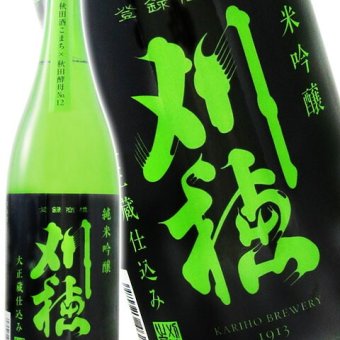  刈穂 ( かりほ )  純米吟醸 Type A 1.8L  / 秋田県 秋田清酒【 9477 】【 日本酒 】【 ハロウィン 贈り物 ギフト プレゼント 誕生日 結婚のお祝い 】