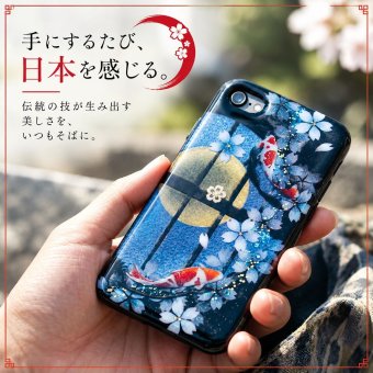 【全機種対応】スマホケース『奈』名入れ 送料無料 和柄 和風 桜 職人 伝統工芸 ハンドメイド ハードケース 手帳型 iPhone 17 Xperia AQUOS Android 各機種対応