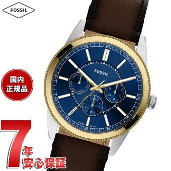 フォッシル FOSSIL 腕時計 メンズ PEARSON マルチファンクション アナログ ブラウンレザーウォッチ FS6195【2026 新作】