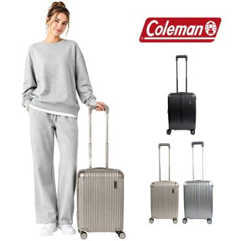 Coleman ストッパー付拡張ZIPキャリーS 38-46L キャリーケース スーツケース 大容量 出張 旅行 使いやすい レディース メンズ ギフト プレゼント ブラック 60014