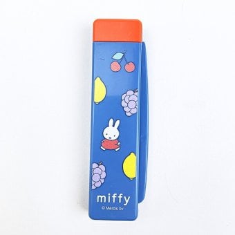 ミッフィー miffy コーム＆ミラー ブルー カラフルサガラ 日本製