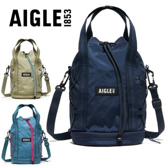 エーグル AIGLE ミニショルダーバッグ SEA 撥水 パッカブル 巾着バッグ 4L ショルダーバッグ ミニバッグ 2WAY デイリー 旅行 メンズ レディース ZNHBS06
