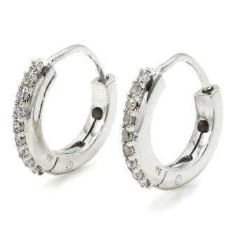 スワロフスキー swarovski ピアス Matrix アクセサリー 5690670 マトリックス フープピアス レディース シルバー 海外正規品