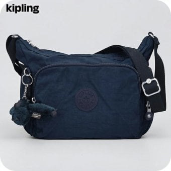 キプリング ショルダーバッグ レディース ブランド Kipling ガブ S ロゴ ワンポイント 無地 KI4493-96V Blue Bleu 2