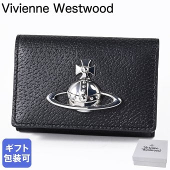 ヴィヴィアンウエストウッド Vivienne Westwood 三つ折り財布 ミニ コンパクト 小銭入れ付き ウォレット レディース ブラック 5115003YW L00F7 N401 折財布 送別会 誕生日 お中元 結婚祝い 結婚式 彼氏 息子 夫 男性 彼女 妻 女性 財布 高級 父の日 母の日【スペシャルラッピング660円(別売り)】 即日発送ファッション小物 ホワイトデー