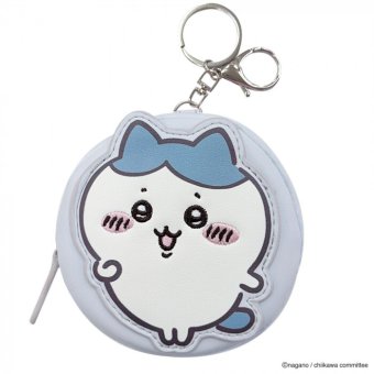 【1月20日入荷分予約受付中】 ちいかわ ダイカットコインケース ハチワレ ブルー コインポーチ キーホルダー 財布 小銭入れ ポーチ 小物入れ グッズ キャラクター雑貨 ぬいぐるみ風 可愛い