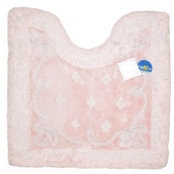 プロローグ トイレマット 70cm×70cm   ピンク ニーナス