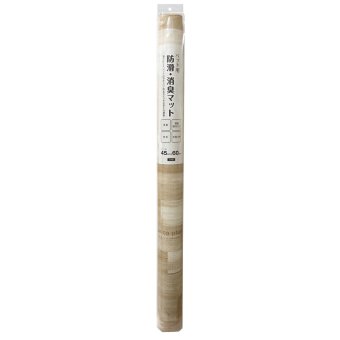 明和グラビア ペット用防滑消臭マット 木目 S