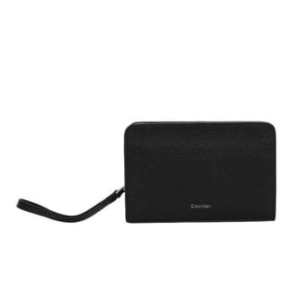 カルバンクライン CALVIN KLEIN クラッチバッグ FOIL EMBOSS POUCH WITH HANDLE lv04d1153g-ub1 ブラック BLACK
