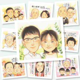 両親 似顔絵 贈り物 ギフト 名入れ 手描き プレゼント 結婚記念日 お祝い 誕生日 記念日 ご両親 両親 お母さん お父さん 修正無料 下書き確認 名入れ 実績多数 かわいい 似てる サプライズ 思い出 結婚記念日 記念 オリジナル 応援 闘病中の方への励まし 百寿祝い 家族 傘寿祝い バレンタインデー 結婚祝い 色紙 お祝い返し 快気祝い カラフル 節目