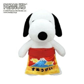 スヌーピー ぬいぐるみ 相撲 吉徳 PEANUTS ミーツ ジャパン 日本限定 和風 グッズ ギフト プレゼント SNOOPY キャラクター 人形 インテリア 贈り物
