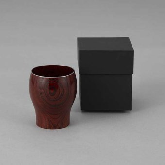 器の木　プレミアムカップ（朱） インテリア 漆器 盆 カタログギフト 景品 粗品