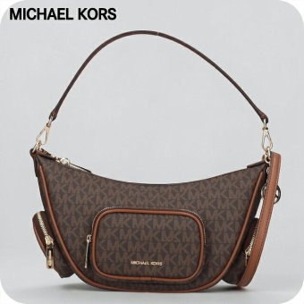 マイケルコース ショルダーバッグ レディース アウトレットブランド MICHAEL KORS メリット 2WAY 35R6G0WC1B-BR BROWN