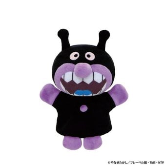 吉徳 アンパンマン ハンドパペット S バイキンマン ぬいぐるみ 人形 182307 子供 おもちゃ 幼児 プレゼント ギフト 贈り物 キャラクター グッズ