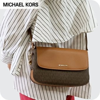 マイケルコース ショルダーバッグ レディース ブランド MICHAEL KORS アリス 32R6G0XC1B-252 BRN ACORN