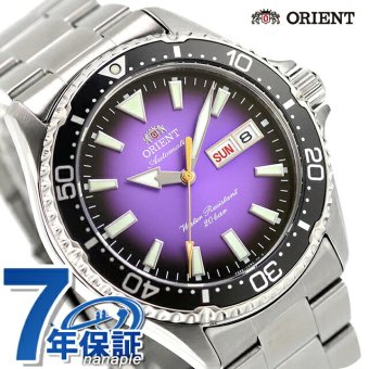 オリエント スポーツ マコ 自動巻き 腕時計 ブランド メンズ ORIENT SPORTS RN-AA0827V アナログ パープル