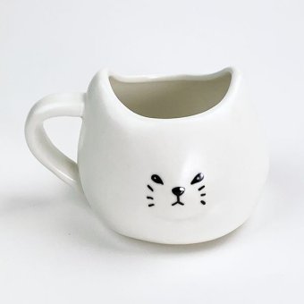 マグ ふてぶてしい猫 しろねこ マグカップ  白