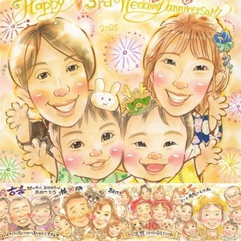 結婚記念日の記念に、似顔絵という特別な贈り物をお届け。 結婚記念日 贈り物 似顔絵 名入れ プレゼント ギフト 手描き 結婚記念日 お祝い 記念 結婚30周年 金婚式 周年記念 結婚10周年 ご両親 家族 夫婦 修正無料 下書き確認 名入れ かわいい 宝物 喜ばれる 一生もの 感謝 結婚記念日 宝物 記念日 一生もの イラスト 米寿祝い 感激 キレイ 引っ越し バレンタインデー サプライズ