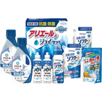 ギフト工房 抗菌除菌・アリエール＆ジョイセット [26-0490-114] ＳＡＪ ５０Ｘ プレミアムギフト 贈り物 お祝い 日本製 内祝い 出産内祝い 結婚内祝い 快気祝い 新築祝い お返し 贈り物 プレゼント ギフト