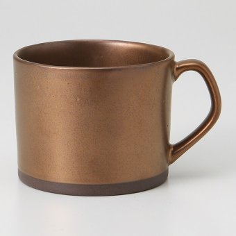 ゴールド　ストレートマグ 陶器 美濃焼 やきものの里から、暮らしを贈ります。　ギフト 食器 セット テーブルウェア