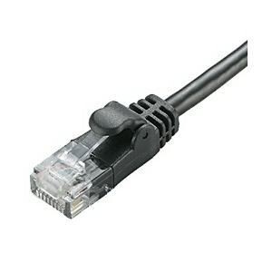 エレコム LD-GPY／BK2  CAT6準拠 Gigabit やわらかLANケーブル ヨリ線 ブラック 2m