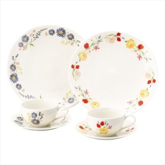 日比谷花壇 FLORIOGRAPHY（花言葉） ペアディナーセット HBK20-92  内祝 内祝い お祝 御祝 記念品 出産内祝い プレゼント 快気祝い 粗供養 引出物