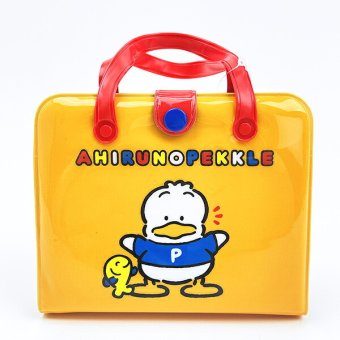 サンリオ あひるのペックル ティッシュポーチ レトロ サンリオキャラクターズ5 Sanrio