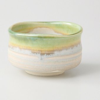 藁灰釉　抹茶碗 陶器 美濃焼 やきものの里から、暮らしを贈ります。　ギフト 食器 セット テーブルウェア