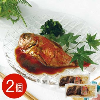 金目鯛 姿煮 2尾セット 国産 煮付け 魚 惣菜 簡単調理 湯煎 レンジ 調理済み おかず お祝い ギフト プレゼント 贈り物 お取り寄せ グルメ 和食 魚料理