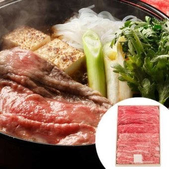 松阪牛 すき焼き肉 400g もも バラ 食べ比べセット 和牛 牛肉 ブランド牛 高級 肉 ギフト 内祝い お祝い お取り寄せ グルメ プレゼント 贈り物 贈答用 敬老の日 誕生日