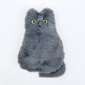 ふわもこアニマル ねこ ボディーウォーマー りぶはあと