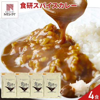 日本食研 レトルト 食研カレー 4食 レトルトカレー 温めるだけ 惣菜 おかず ご飯のお供 ポスト投函便