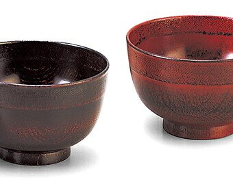 木製　縁布夫婦汁椀 インテリア 漆器 盆 カタログギフト 景品 粗品