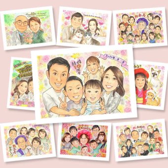 結婚10周年のプレゼントに、特別感のある手描き似顔絵はいかがでしょうか。下書き確認ができるので、安心して贈れます。 似顔絵 結婚記念日 プレゼント 手描き ギフト 贈り物 名入れ 結婚10周年 銀婚式 結婚記念日 両親 家族 夫婦 名入れ 修正無料 下書き確認 かわいい 似てる 喜ばれる サプライズ 結婚10周年 感謝 親孝行 記念日 周年 披露宴 初任給 イラスト ブライダルギフト 傘寿祝い