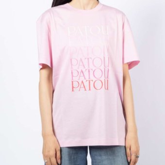 パトゥ PATOU TEE SHIRT オーガニックコットン ロゴ Tシャツ JE1129999 Tシャツ 半袖 レディース トップス