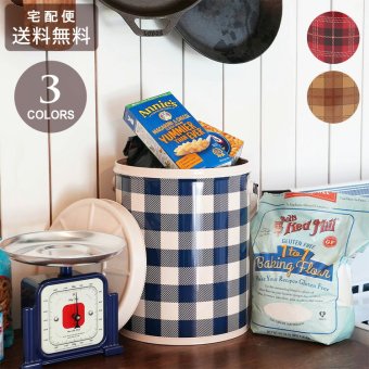 ダルトン ティン バスケット ラウンド 小物入れ 収納 缶 ブリキ フタ付き 収納ボックス ブリキ缶 ゴミ箱 レトロ アウトドア バケツ おしゃれ DULTON