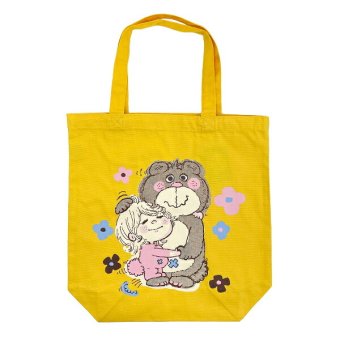 水森亜土 トートバッグ クマ デイジー 送料込み