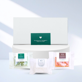 momgdero 「Craft Soap」ギフトセット(ミニサイズ30g×3種セット) 箱入り ギフト プレゼント お試し 石鹸 洗顔料 