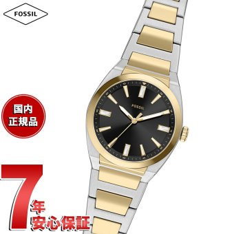 フォッシル FOSSIL 腕時計 レディース EVERETT アナログ ツートーン ステンレススチールウォッチ ES5495【2026 新作】