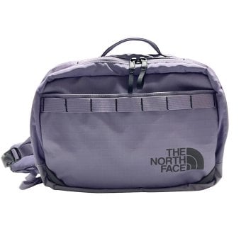ノースフェイス THE NORTH FACE バッグ ボディバッグ スリングバッグ 斜めがけバッグ BASE CAMP VOYAGER SLING NF0A81BN LK3 メンズ レディース ユニセックス LUNRSLAT/TNFBLK パープル系+ブラック