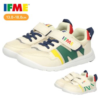 イフミー スニーカー 男の子 女の子 キッズ 子供靴 ベーシック 3E 幅広 ベルクロ 面ファスナー IFME LIGHT 6803 6806 通園 通学