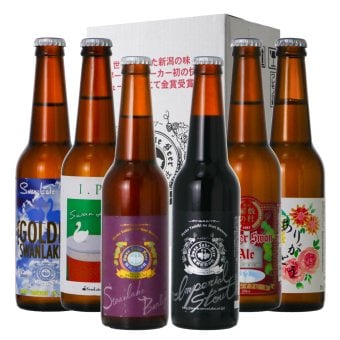 ギフト 贈り物 贈答品 プレゼント ビール クラフトビール 世界一 金賞受賞 スワンレイクビール ハイクラス飲み比べ 6本 IPA 瓶 330ml 詰め合わせ 地ビール【BIPA】