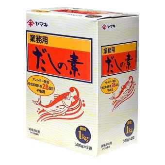 ヤマキ 業務用 だしの素 1kg(500g×2袋) アレルギー物質: 28品目不使用  国内製造  #66949 冬のあったか料理に。毎日の味を整える、かつお香る万能だし　[賞味期限 2026.11.28]