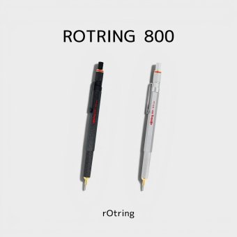 【世界中のクリエイターが愛する最高峰の機能美】rOtring ロットリング 800 メカニカルペンシル