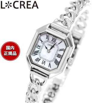 ルクレア LCREA カレ CARRE ソーラー 腕時計 レディース LC2004-SSWHCH